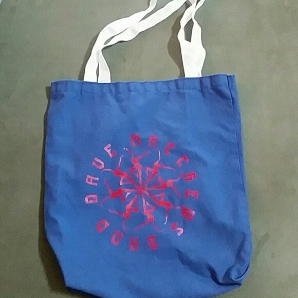 Dave Matthews Band blue tote bag Brand New DMB - Picture 1 of 2